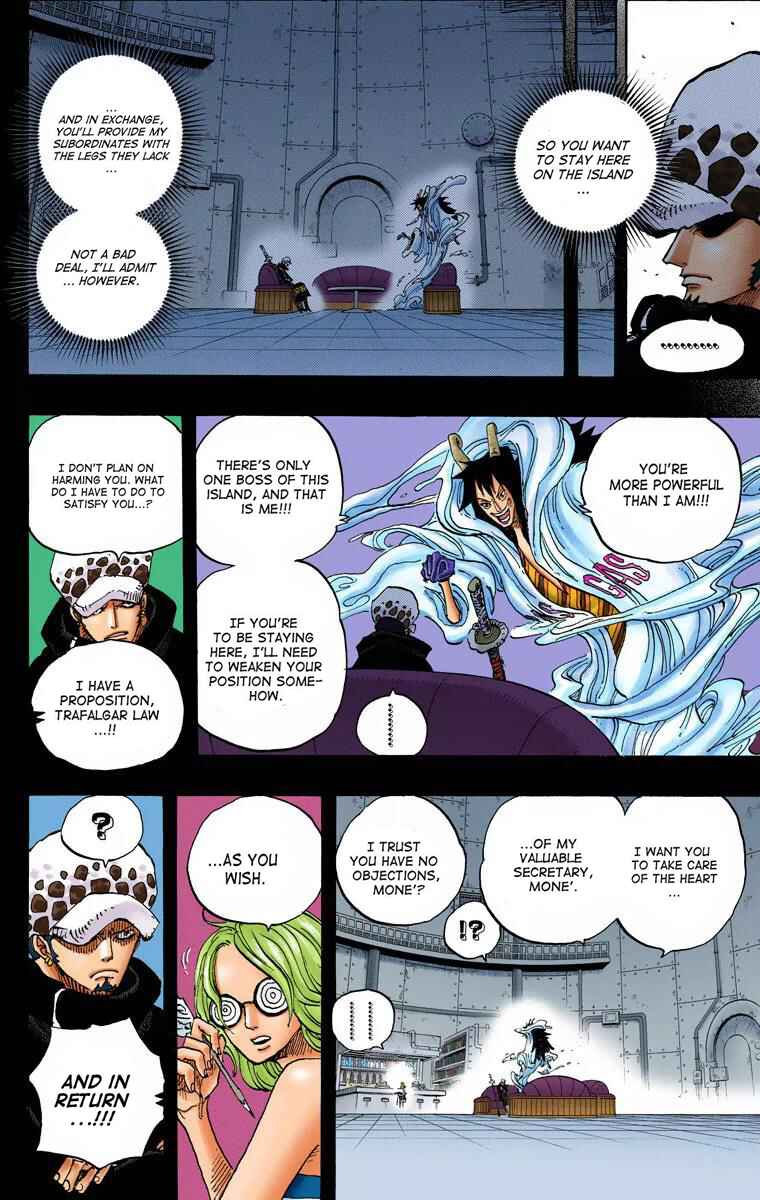 One Piece (Official Colored) Chapter 675 - Page 9