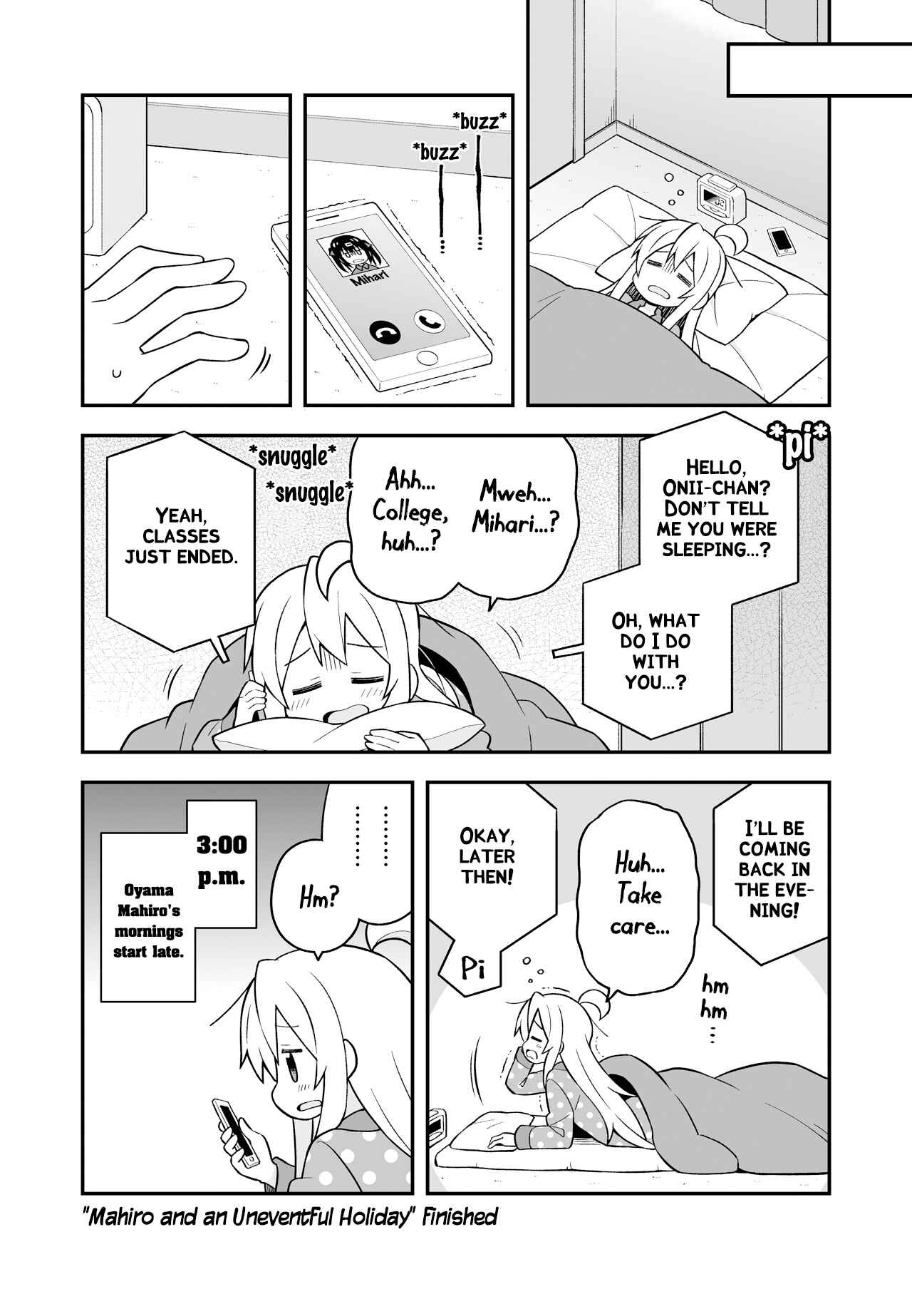 Onii-chan wa Oshimai! Chapter 22.5 - Page 15