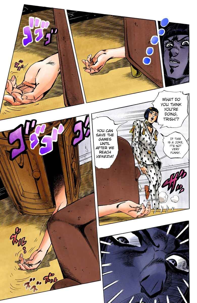 JoJo no Kimyou na Bouken: Part 5 - Ougon no Kaze Color-ban Chapter 63 - Page 13