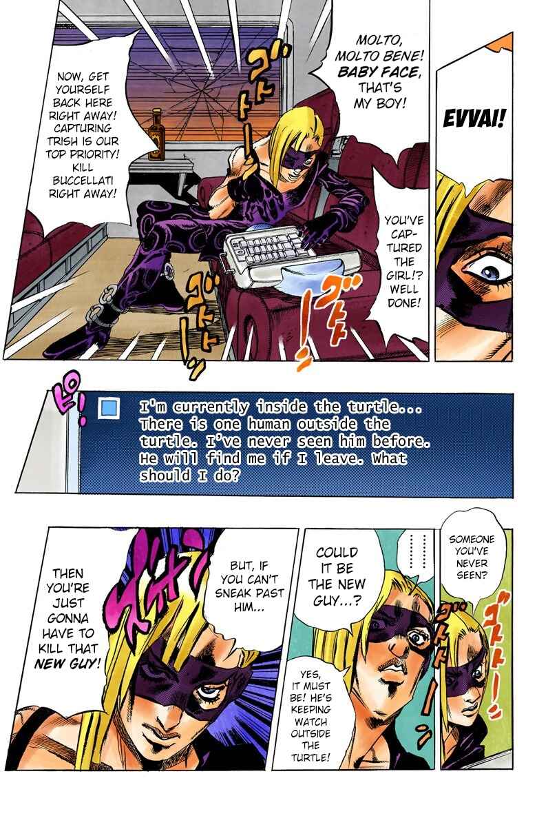 JoJo no Kimyou na Bouken: Part 5 - Ougon no Kaze Color-ban Chapter 63 - Page 17