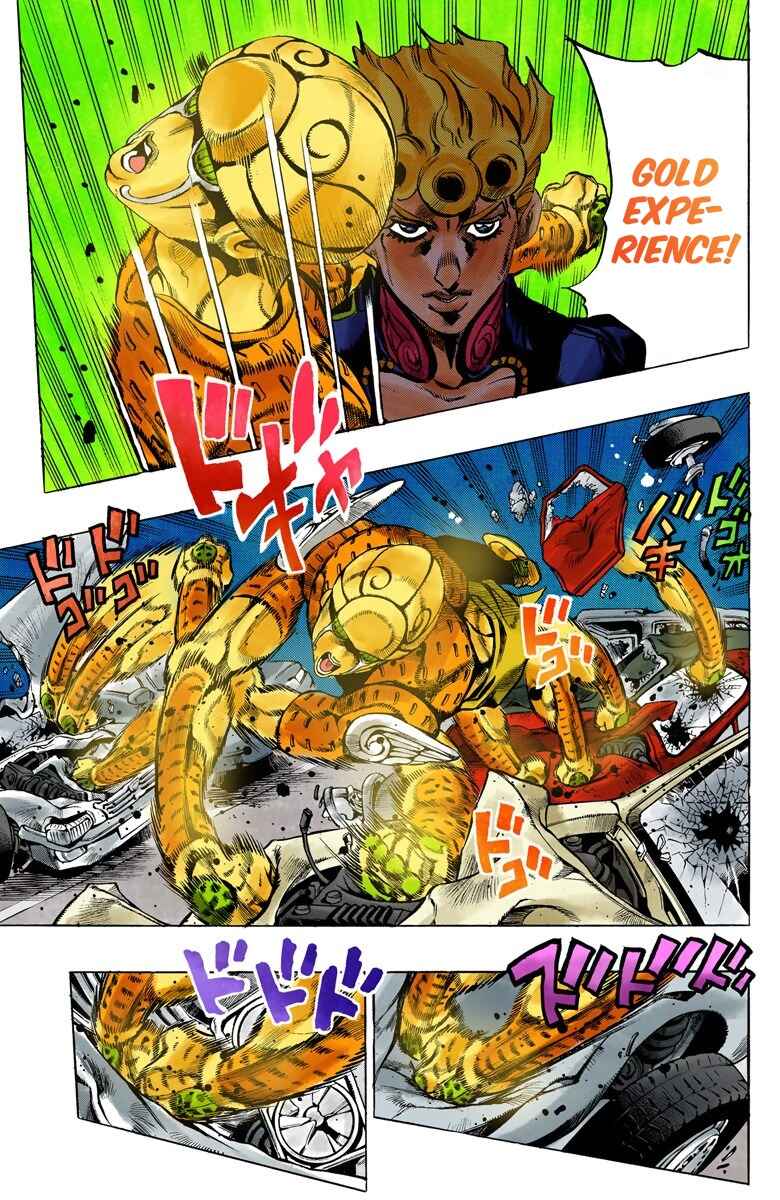 JoJo no Kimyou na Bouken: Part 5 - Ougon no Kaze Color-ban Chapter 63 - Page 5