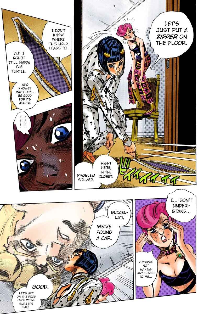 JoJo no Kimyou na Bouken: Part 5 - Ougon no Kaze Color-ban Chapter 63 - Page 9