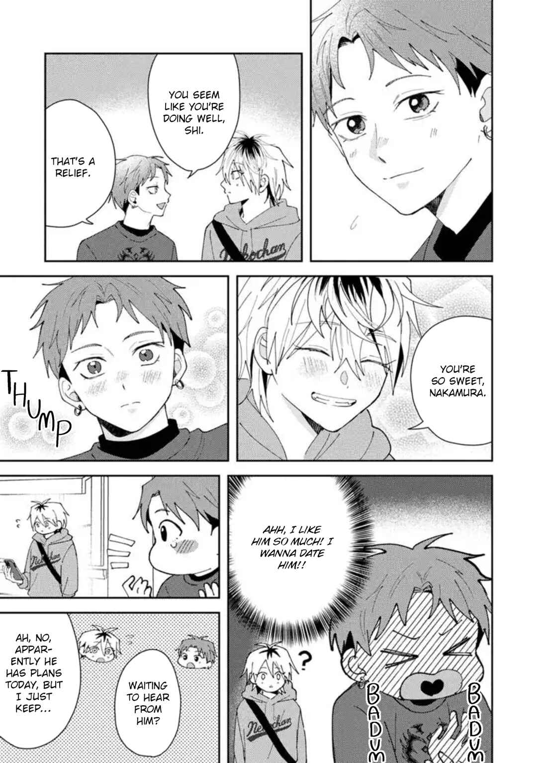 Dameo no Shiina-senpai to Yabao no Sasaki-kun Chapter 70 - Page 17