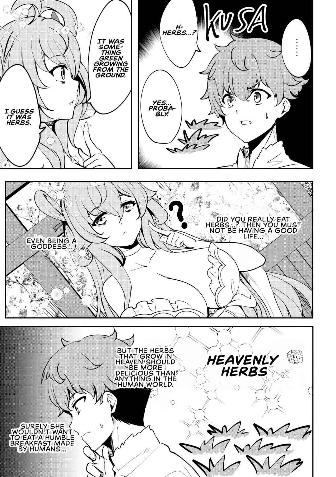 Dore dake Doryoku Shite mo Mannen Level 0 no Ore wa Tsuihou Sareta ~Shin no Teki to Yobareta Shounen wa, Shachiku Megami to Deatte Saikyou no Chikara wo Te ni Ireru~ Chapter 3 - Page 12