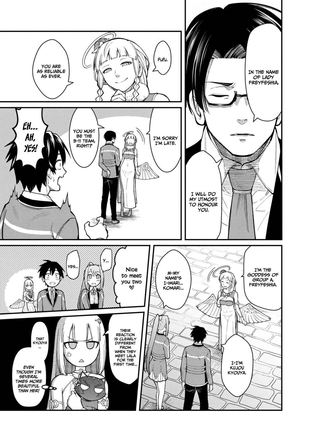Saikyou no Maou ni Kitaerareta Yuusha, Isekai Kikansha-tachi no Gakuen de Musou Suru Chapter 8 - Page 12
