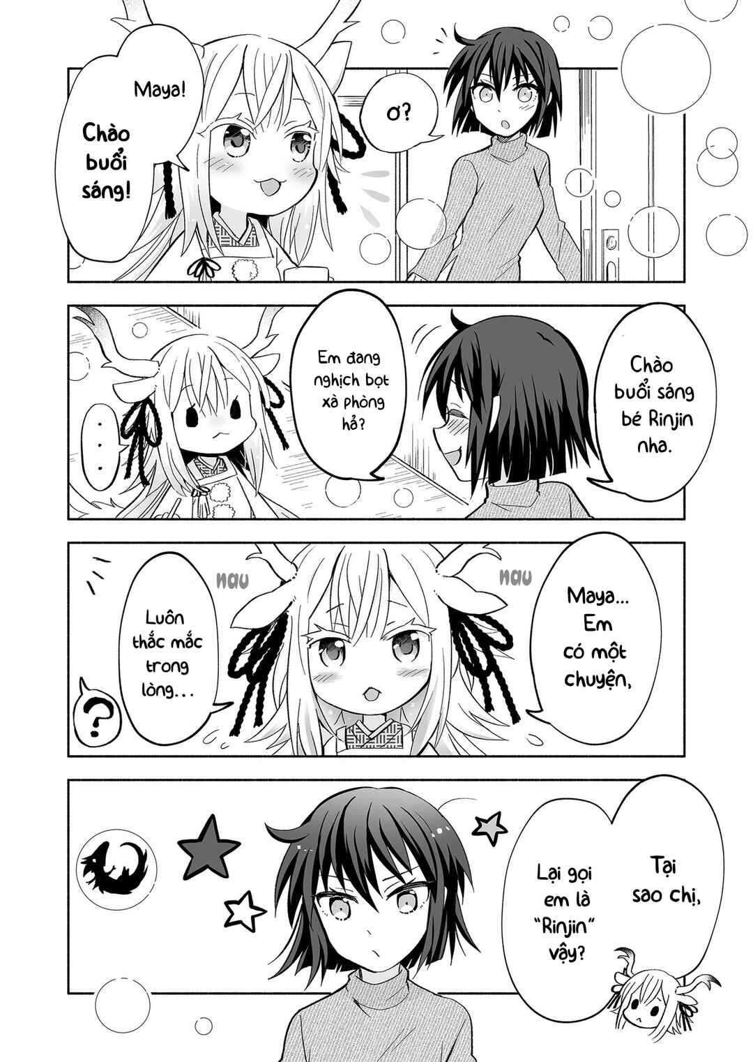 Rinjin-chan ga Shinpai Chapter 9 - Page 1