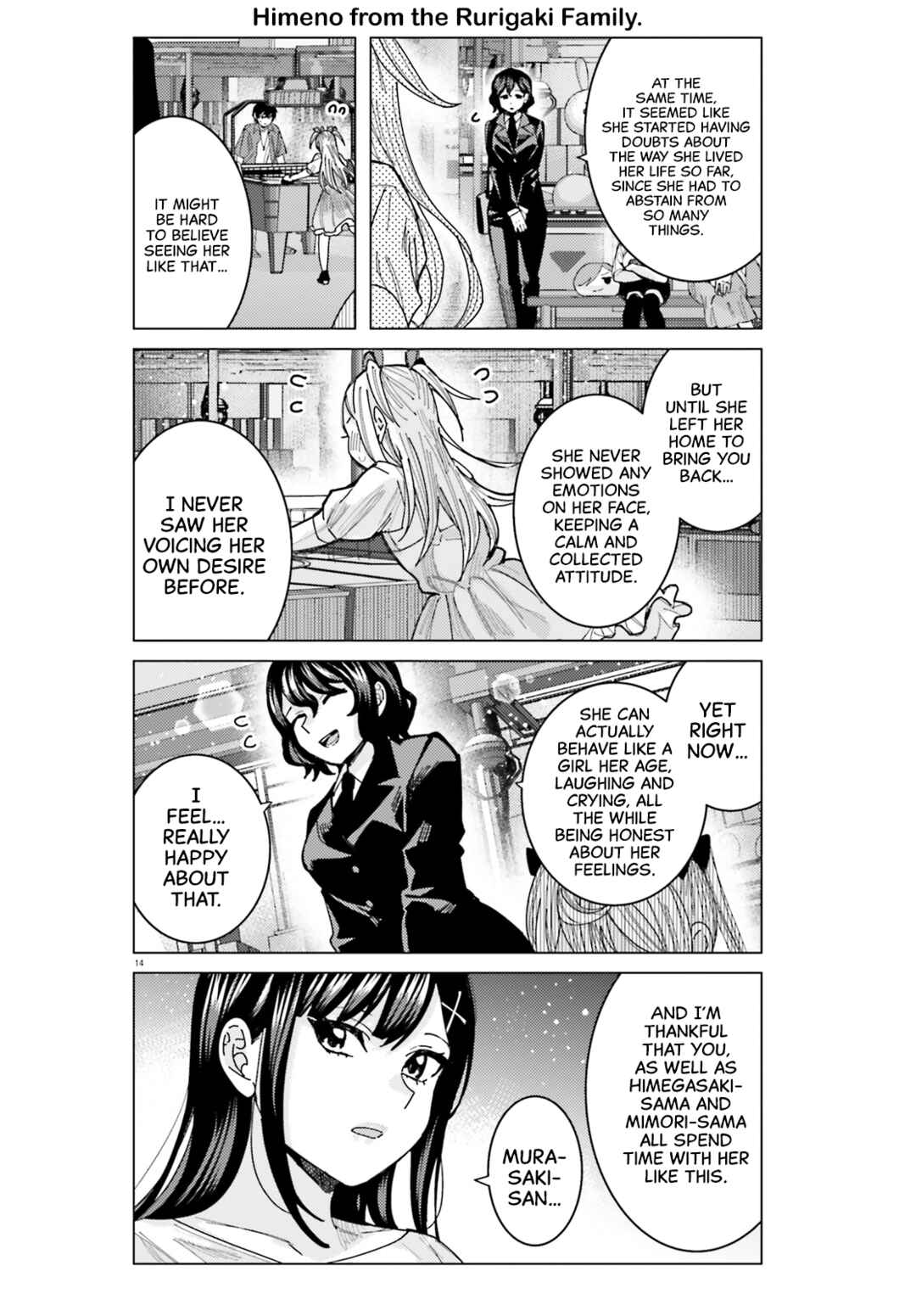 Himegasaki Sakurako wa Kyou mo Fubin Kawaii Chapter 37 - Page 14