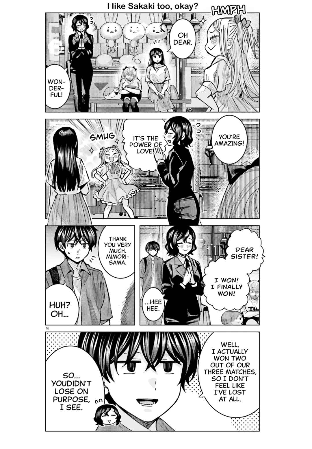Himegasaki Sakurako wa Kyou mo Fubin Kawaii Chapter 37 - Page 16