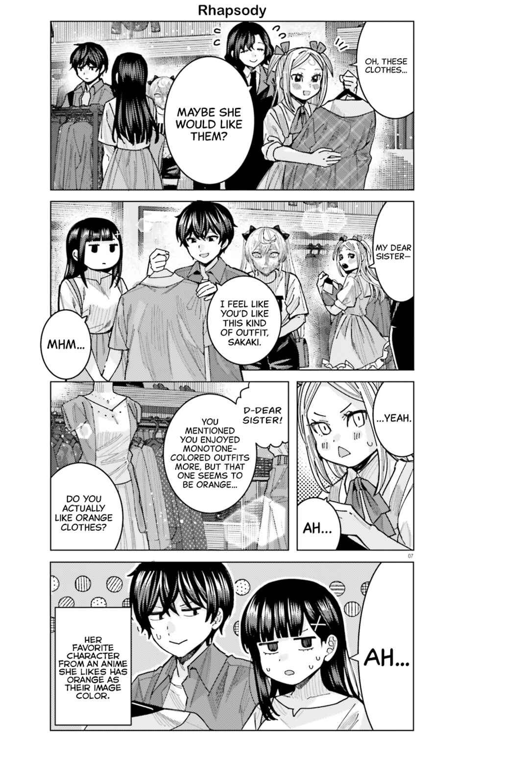 Himegasaki Sakurako wa Kyou mo Fubin Kawaii Chapter 37 - Page 7