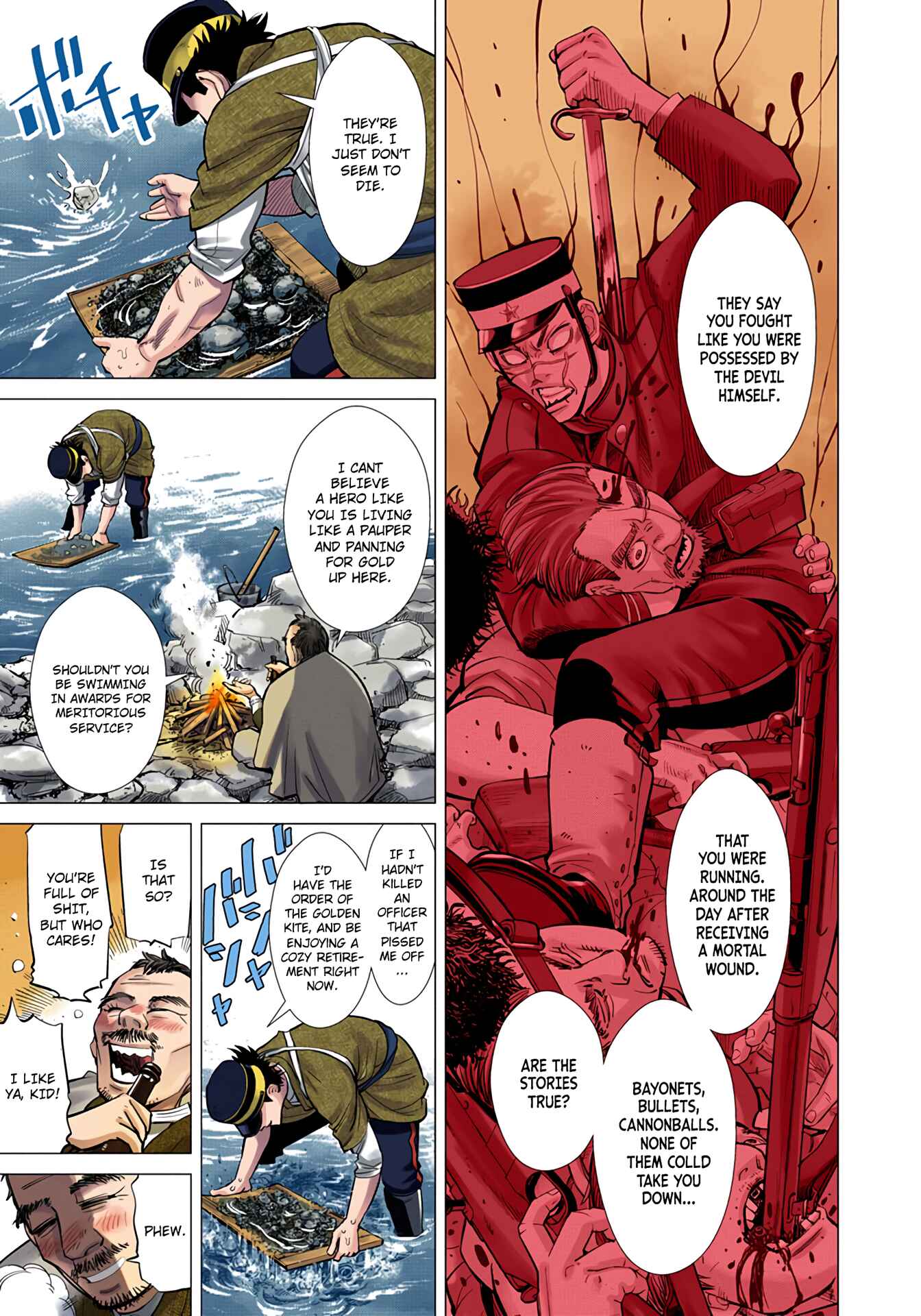 Golden Kamuy (Official Colored) Chapter 1 - Page 14