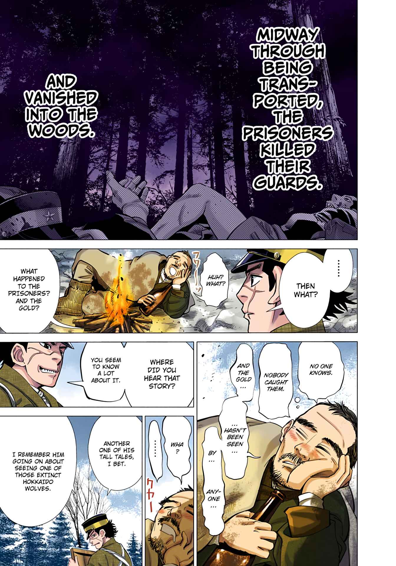 Golden Kamuy (Official Colored) Chapter 1 - Page 22