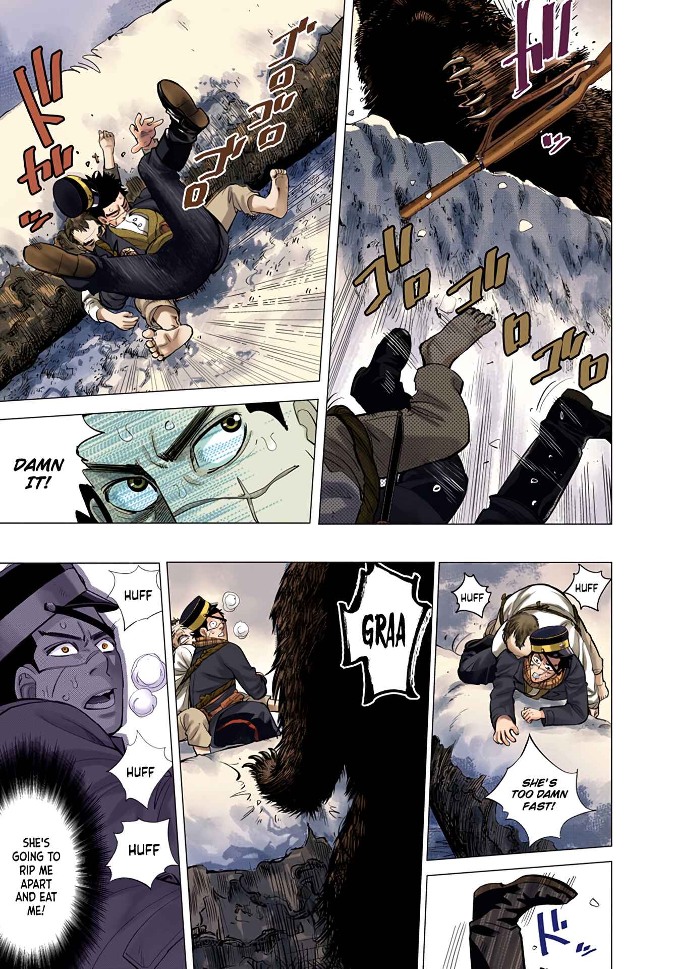 Golden Kamuy (Official Colored) Chapter 1 - Page 39