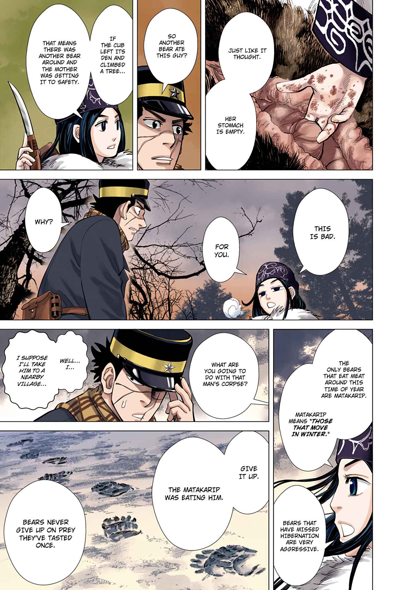 Golden Kamuy (Official Colored) Chapter 1 - Page 45