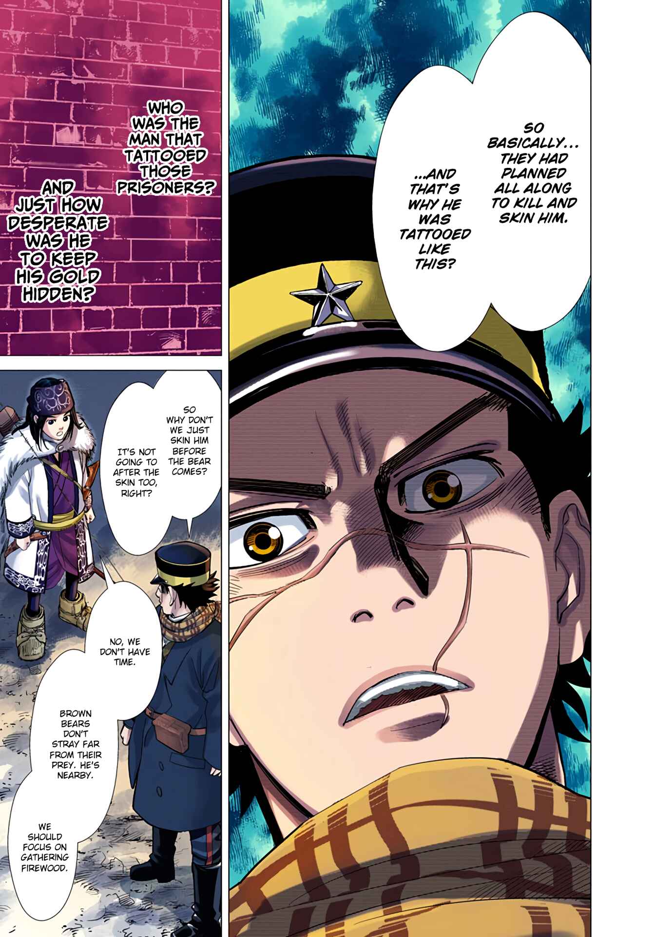 Golden Kamuy (Official Colored) Chapter 1 - Page 55