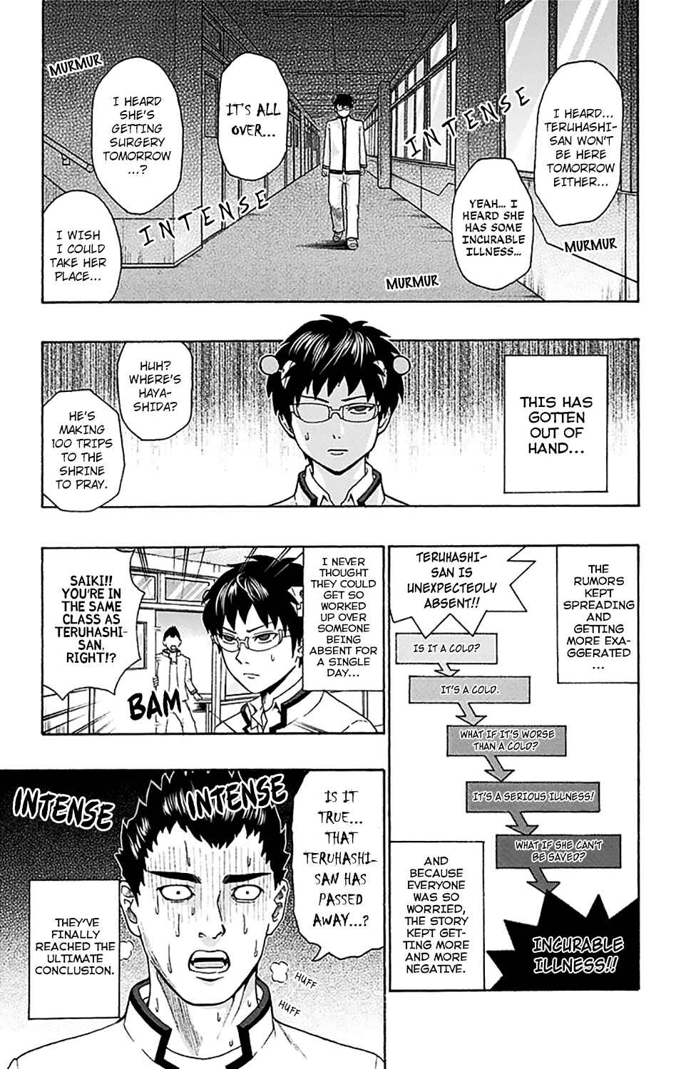 The Disastrous Life of Saiki K. Chapter 174 - Page 12