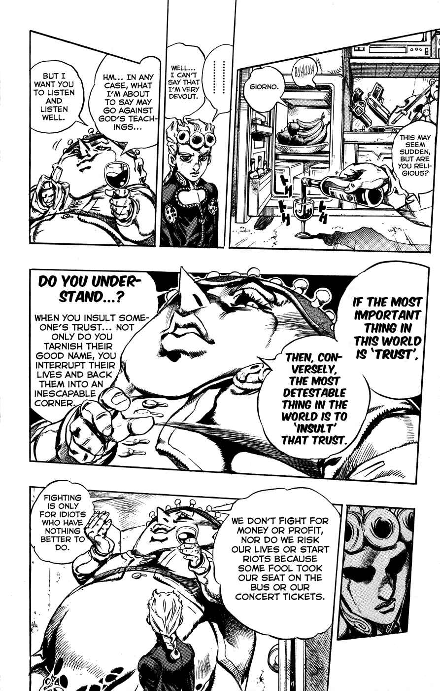 JoJo no Kimyou na Bouken: Part 5 - Ougon no Kaze Chapter 16 - Page 17