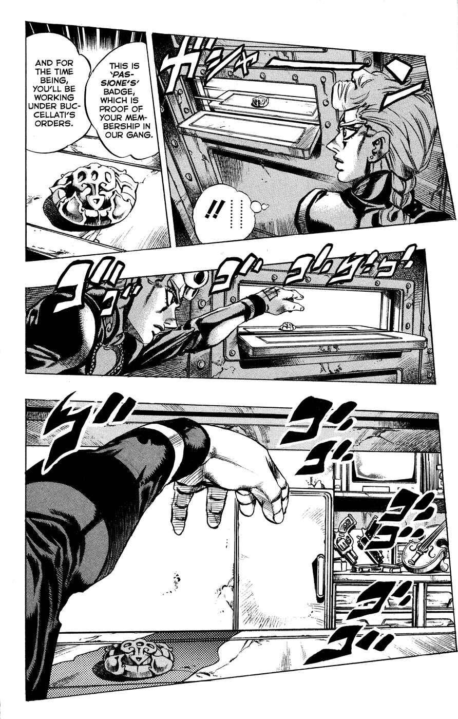 JoJo no Kimyou na Bouken: Part 5 - Ougon no Kaze Chapter 16 - Page 19