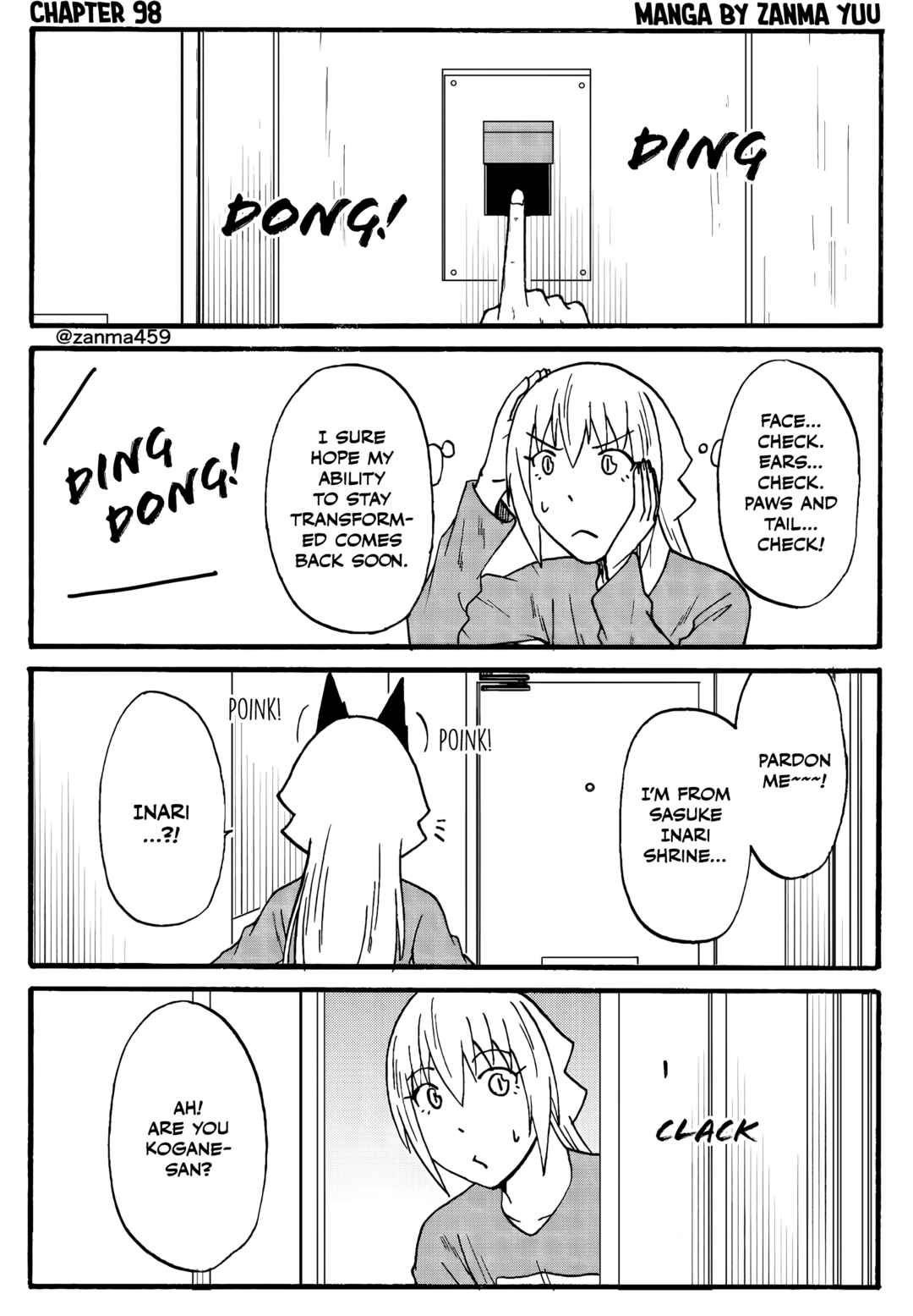 Totsugi Okureta Kitsune ga Yome ni Kuru Hanashi Chapter 98 - Page 1