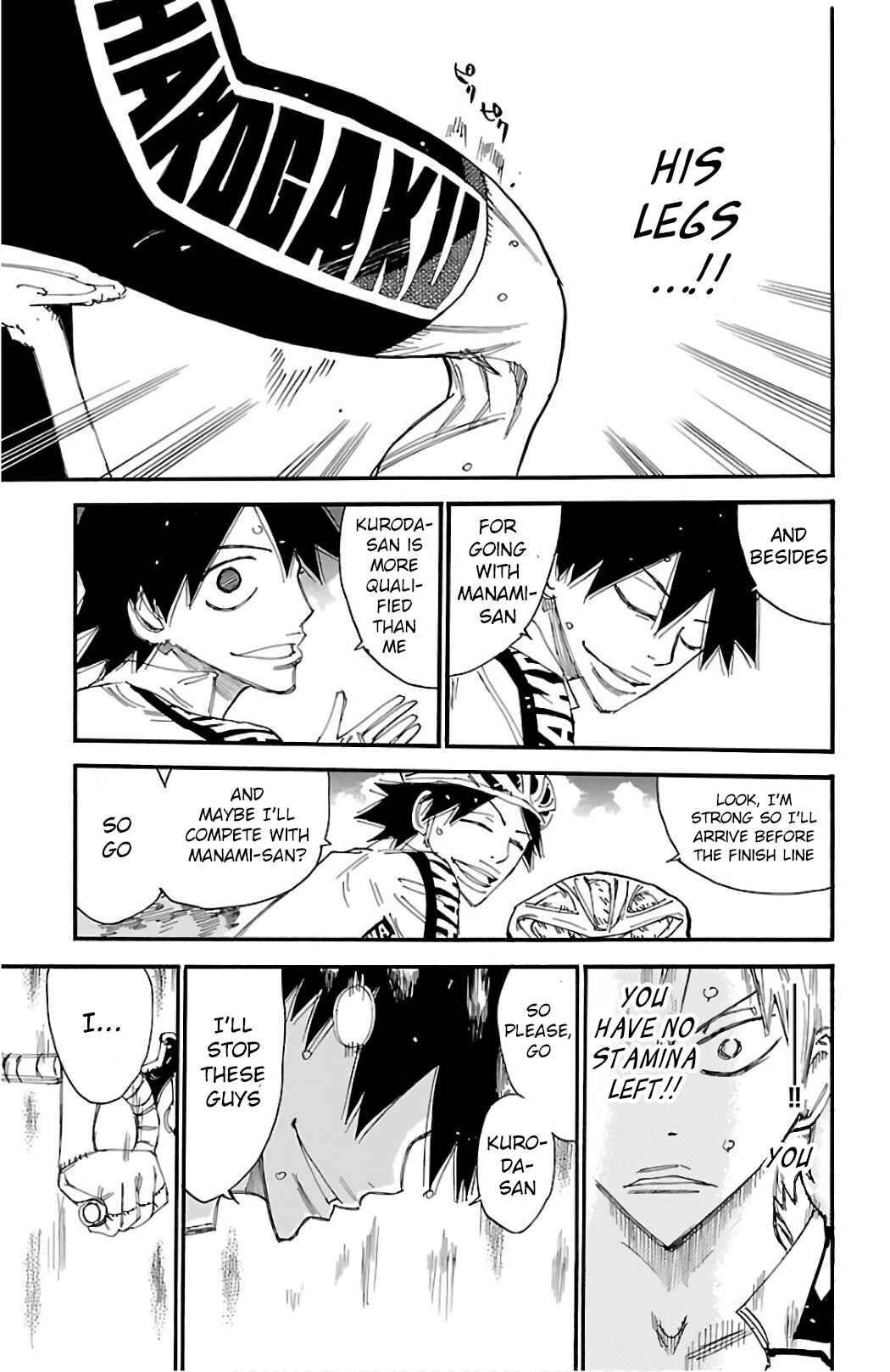 Yowamushi Pedal Chapter 486 - Page 11