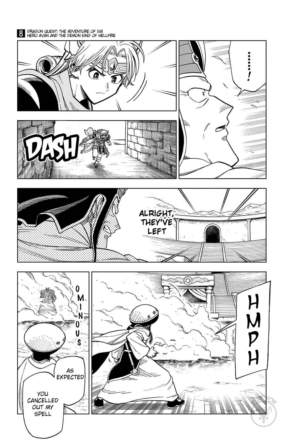 Dragon Quest: The Great Adventure of Dai - Avan the Brave and the Demon King of Hellfire Chapter 31 - Page 16