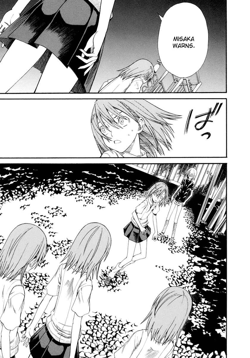 Toaru Majutsu no Index Gaiden: Toaru Kagaku no Railgun Chapter 24 - Page 34