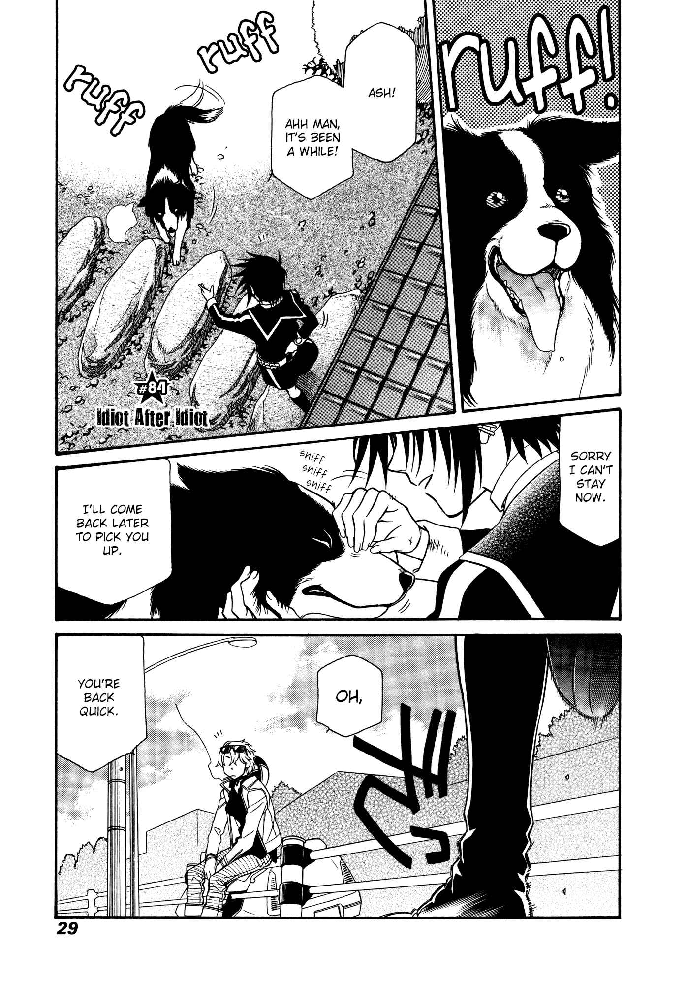 Hayate x Blade Chapter 84 - Page 1