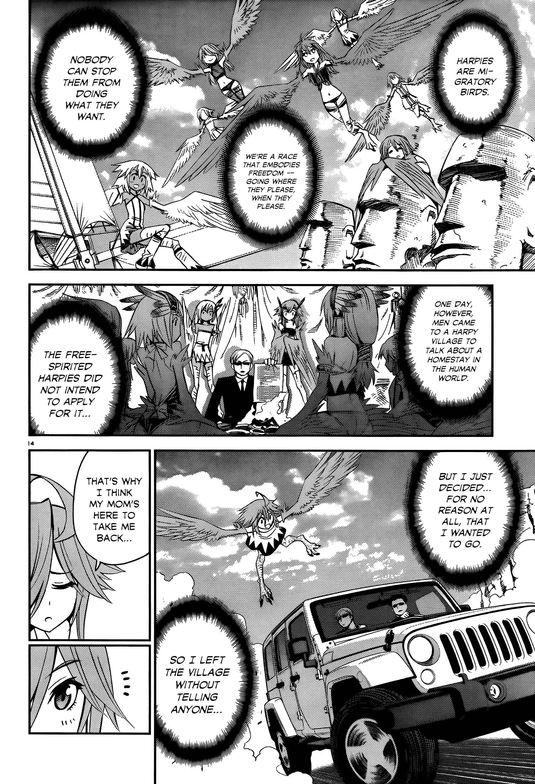 Monster Musume no Iru Nichijou Chapter 28 - Page 14