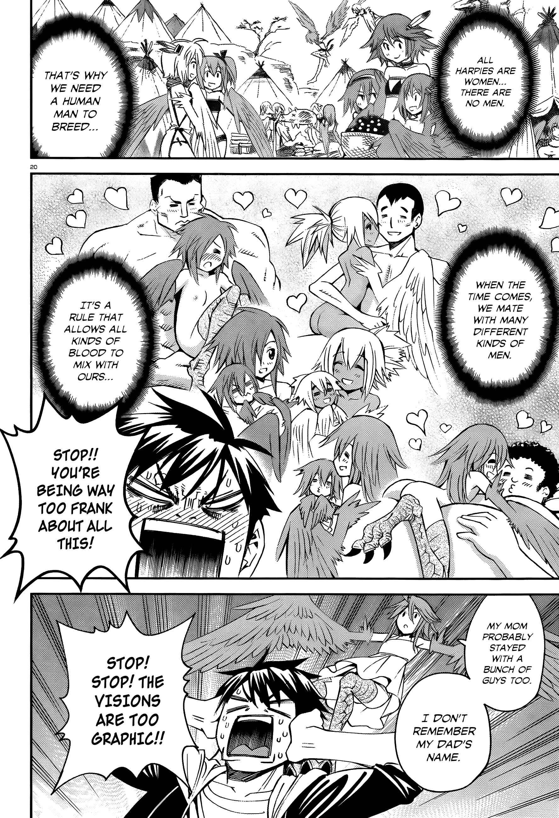 Monster Musume no Iru Nichijou Chapter 28 - Page 20