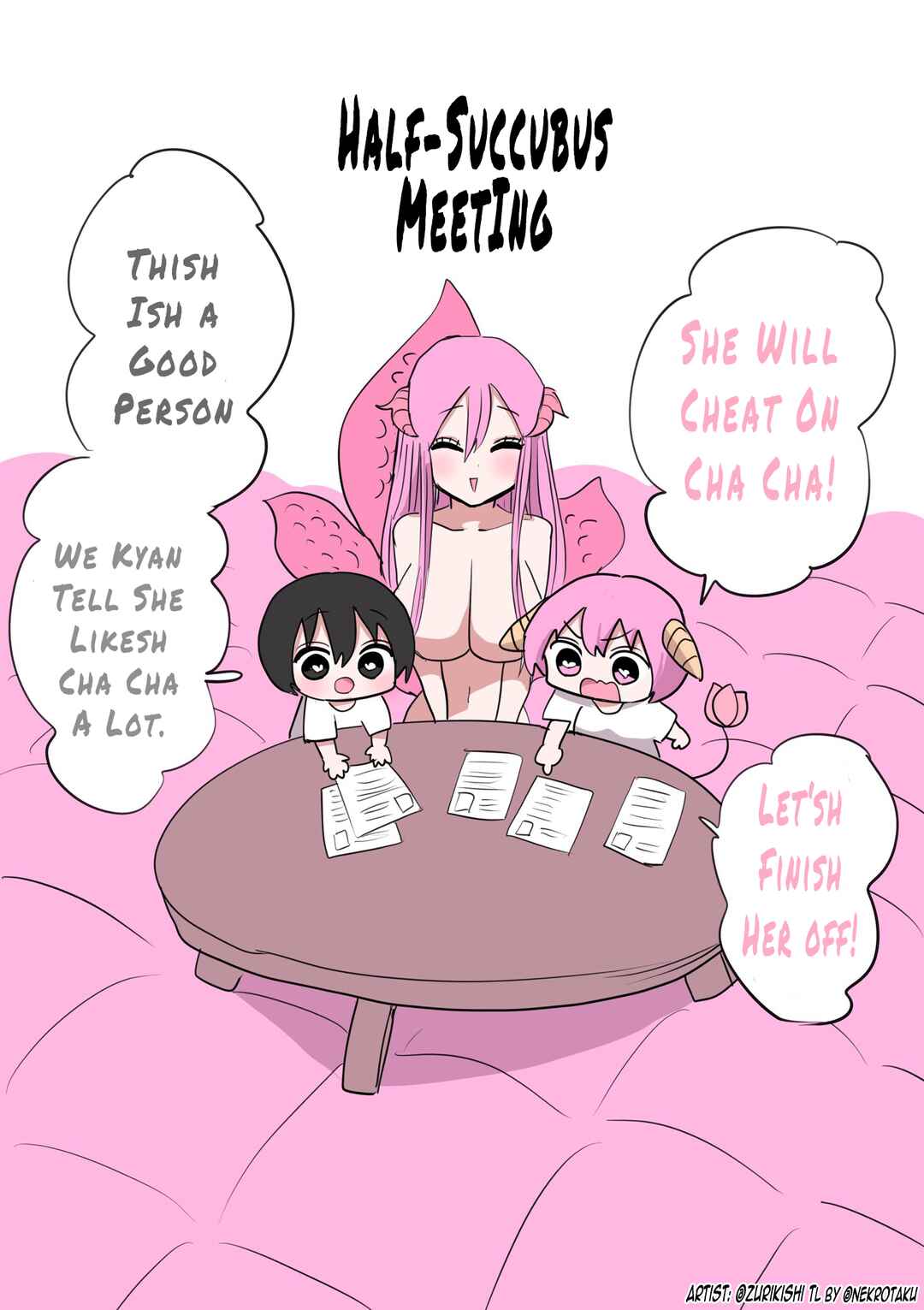 Half Succubus wo Hirotta Chapter 240.6 - Page 1