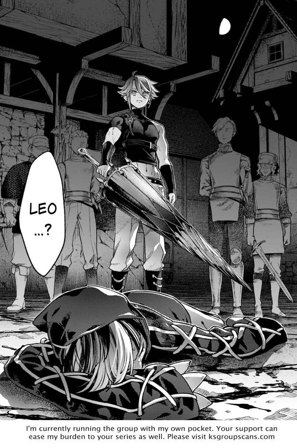 Sono Monban, Saikyou ni Tsuki: Tsuihou Sareta Bougyoryoku 9999 no Senshi, Outo no Monban to shite Musou Suru Chapter 37.2 - Page 22