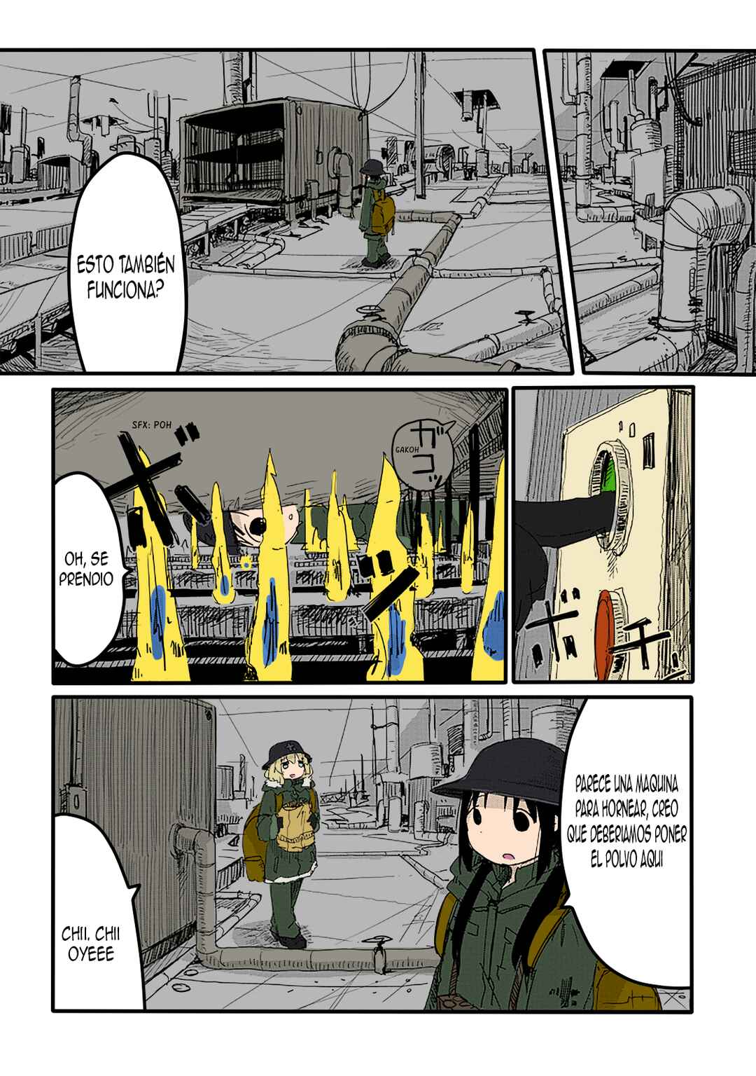 Shoujo Shuumatsu Ryokou (Fan Colored) Chapter 16 - Page 10