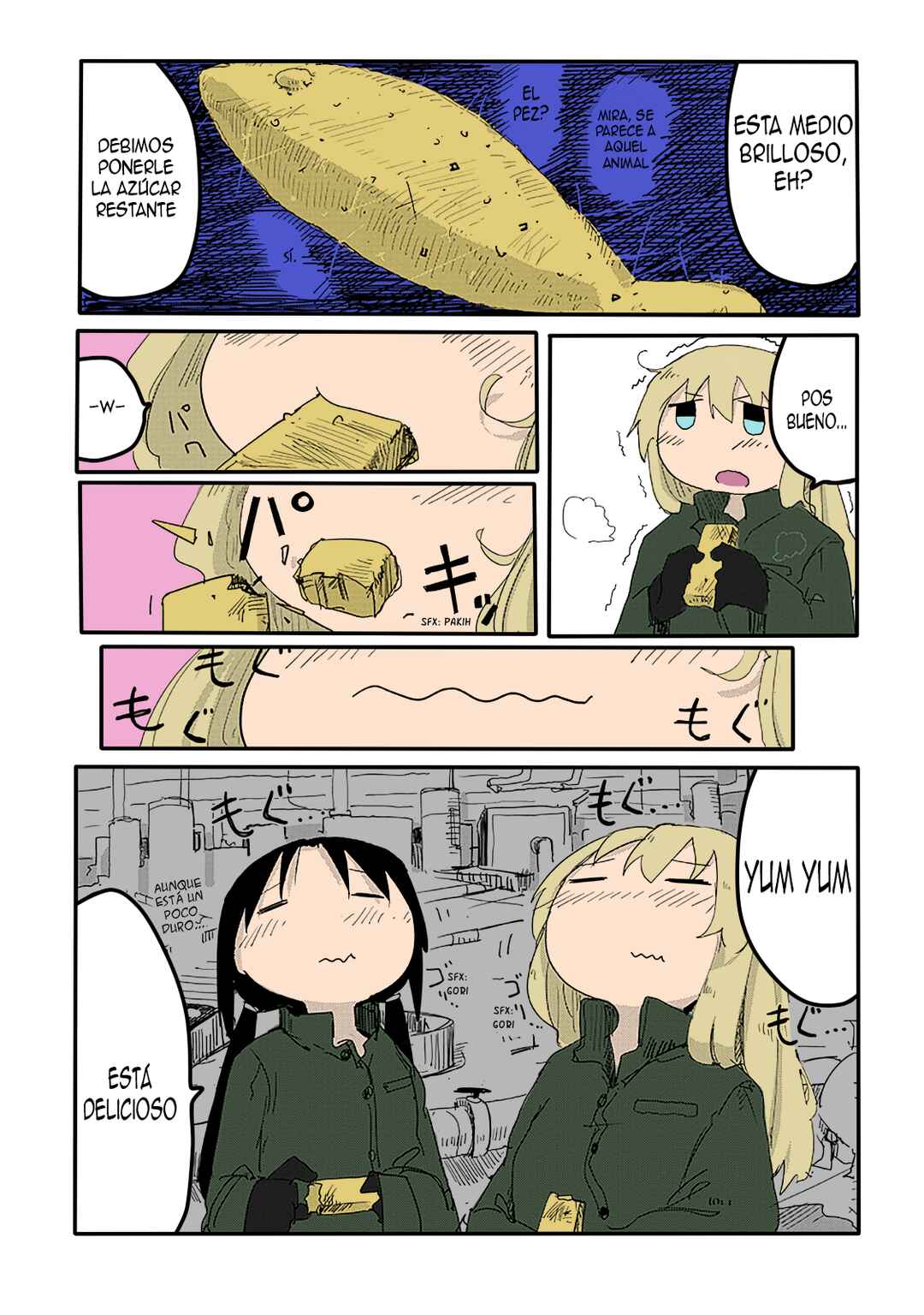 Shoujo Shuumatsu Ryokou (Fan Colored) Chapter 16 - Page 16