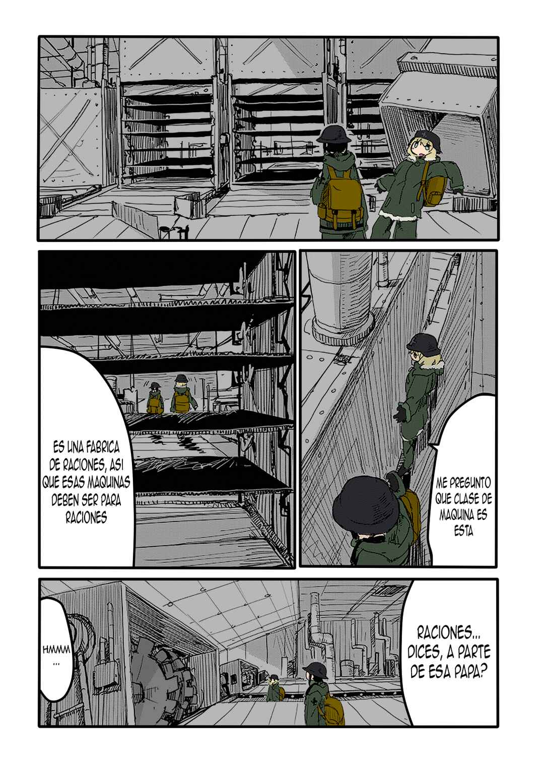 Shoujo Shuumatsu Ryokou (Fan Colored) Chapter 16 - Page 4