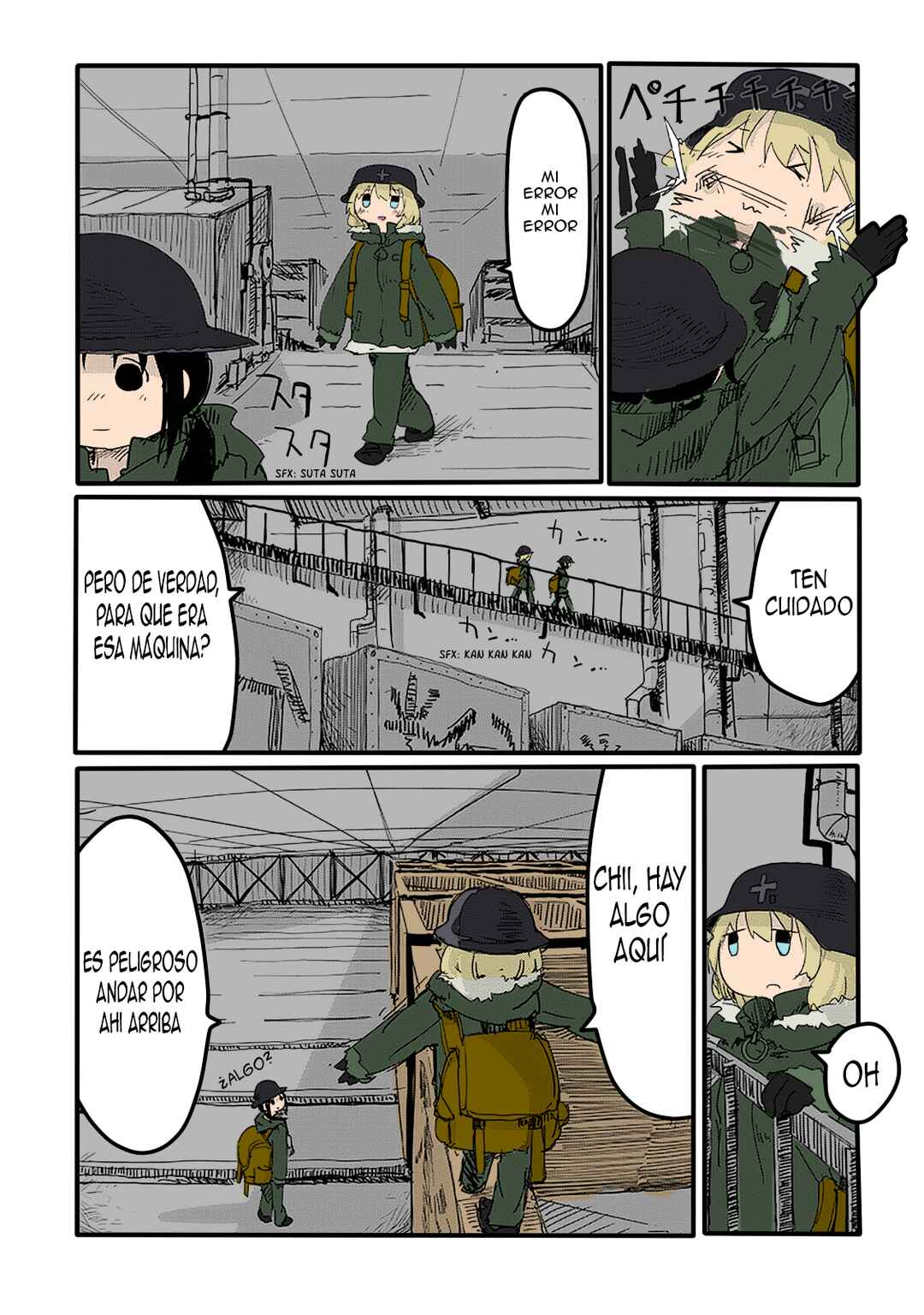Shoujo Shuumatsu Ryokou (Fan Colored) Chapter 16 - Page 7