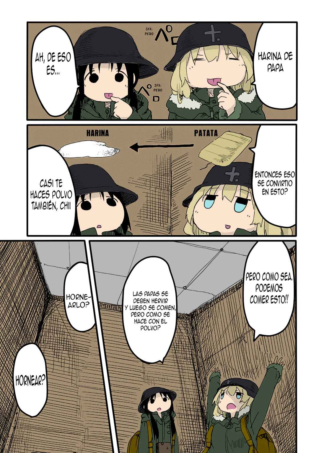 Shoujo Shuumatsu Ryokou (Fan Colored) Chapter 16 - Page 9