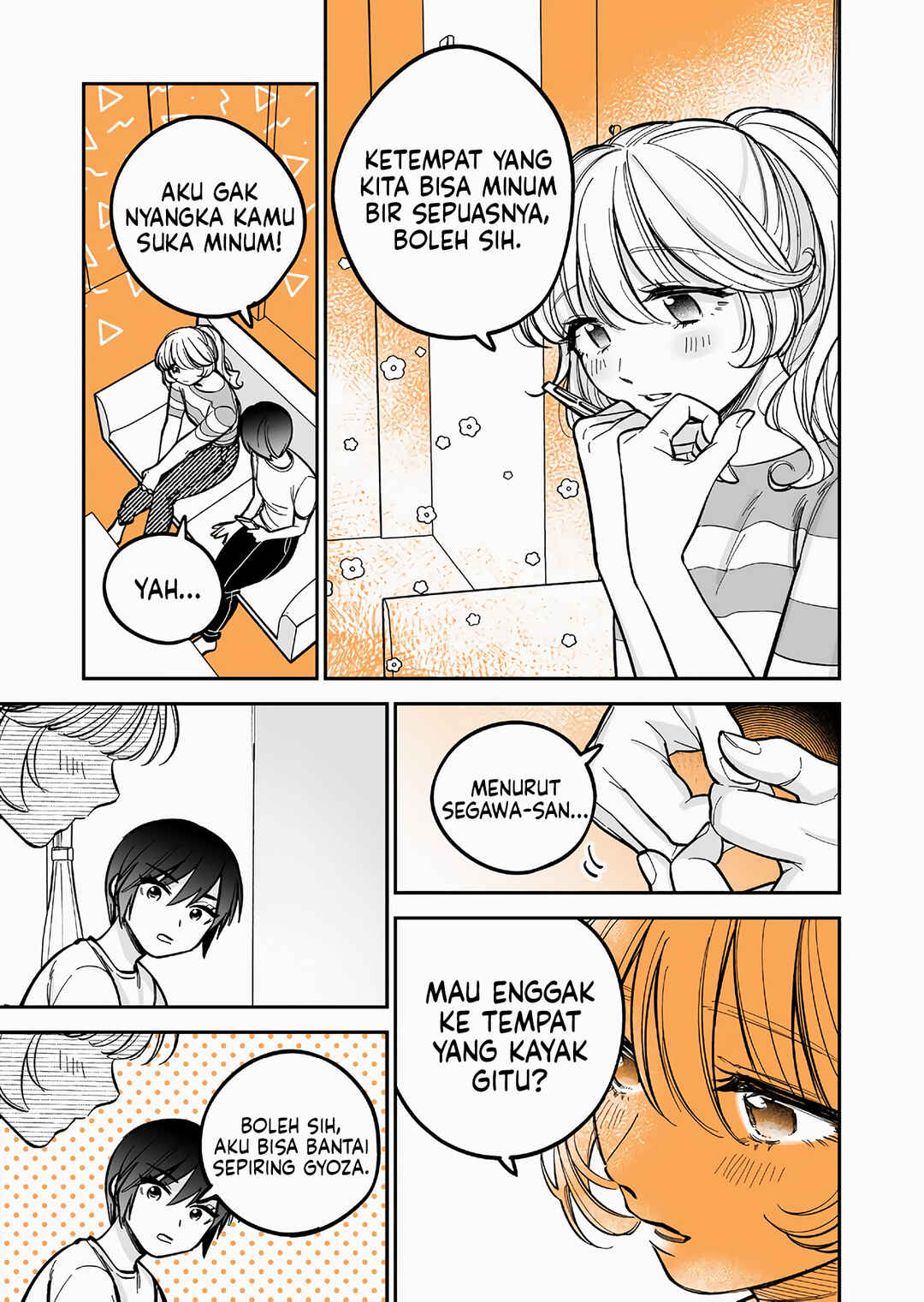 Genkai OL to Joshi Daisei ga 〇〇 Suru Hanashi Chapter 3.1 - Page 5
