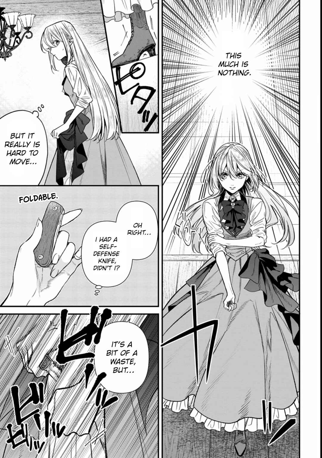 Me no Mae no Sangeki de Zense wo Omoidashitakedo, Amarini mo Mondai Yamazumi de Ippai Ippaidesu. Chapter 1 - Page 39