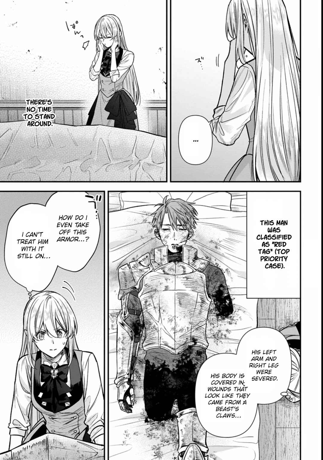 Me no Mae no Sangeki de Zense wo Omoidashitakedo, Amarini mo Mondai Yamazumi de Ippai Ippaidesu. Chapter 1 - Page 44