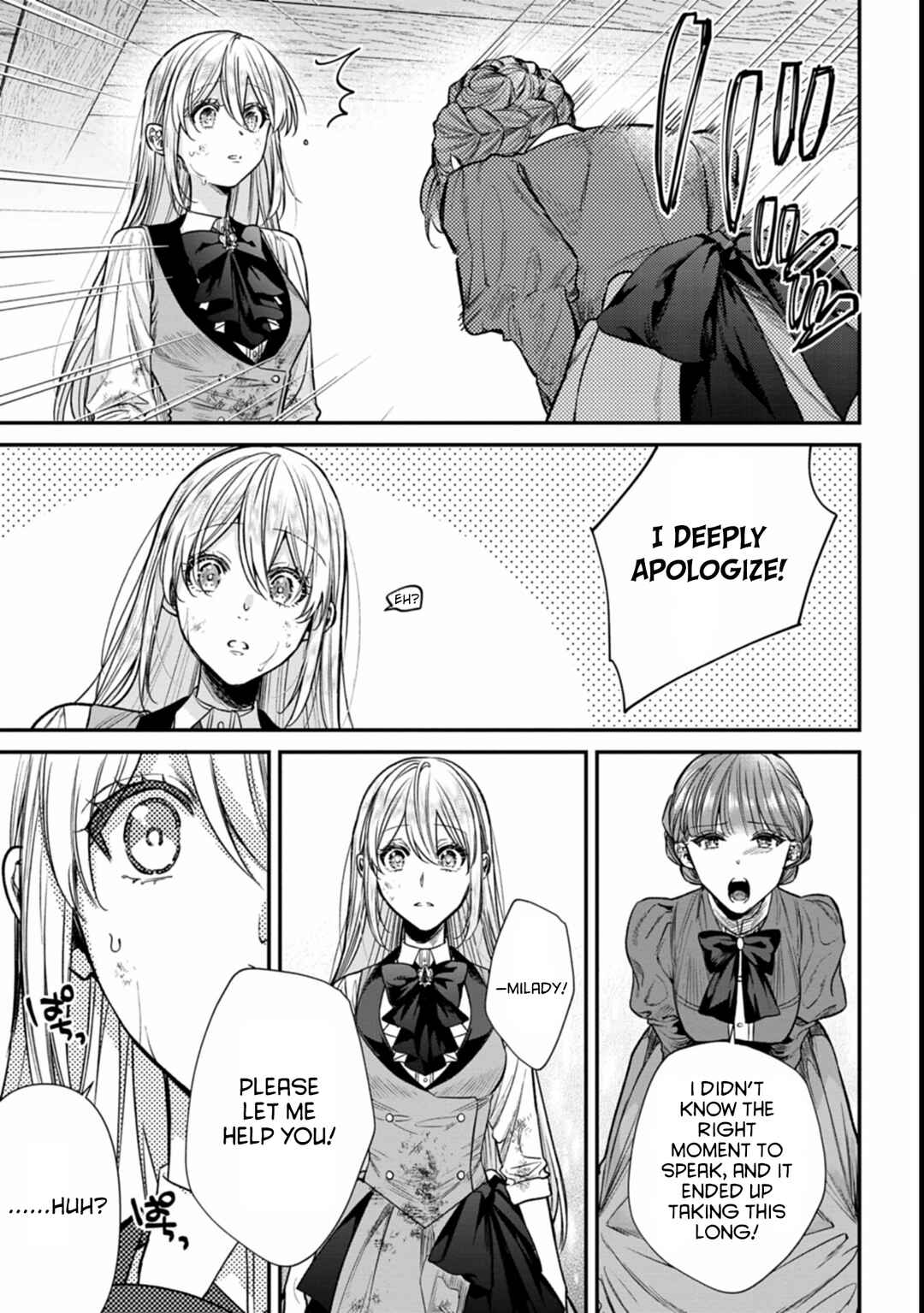 Me no Mae no Sangeki de Zense wo Omoidashitakedo, Amarini mo Mondai Yamazumi de Ippai Ippaidesu. Chapter 1 - Page 50