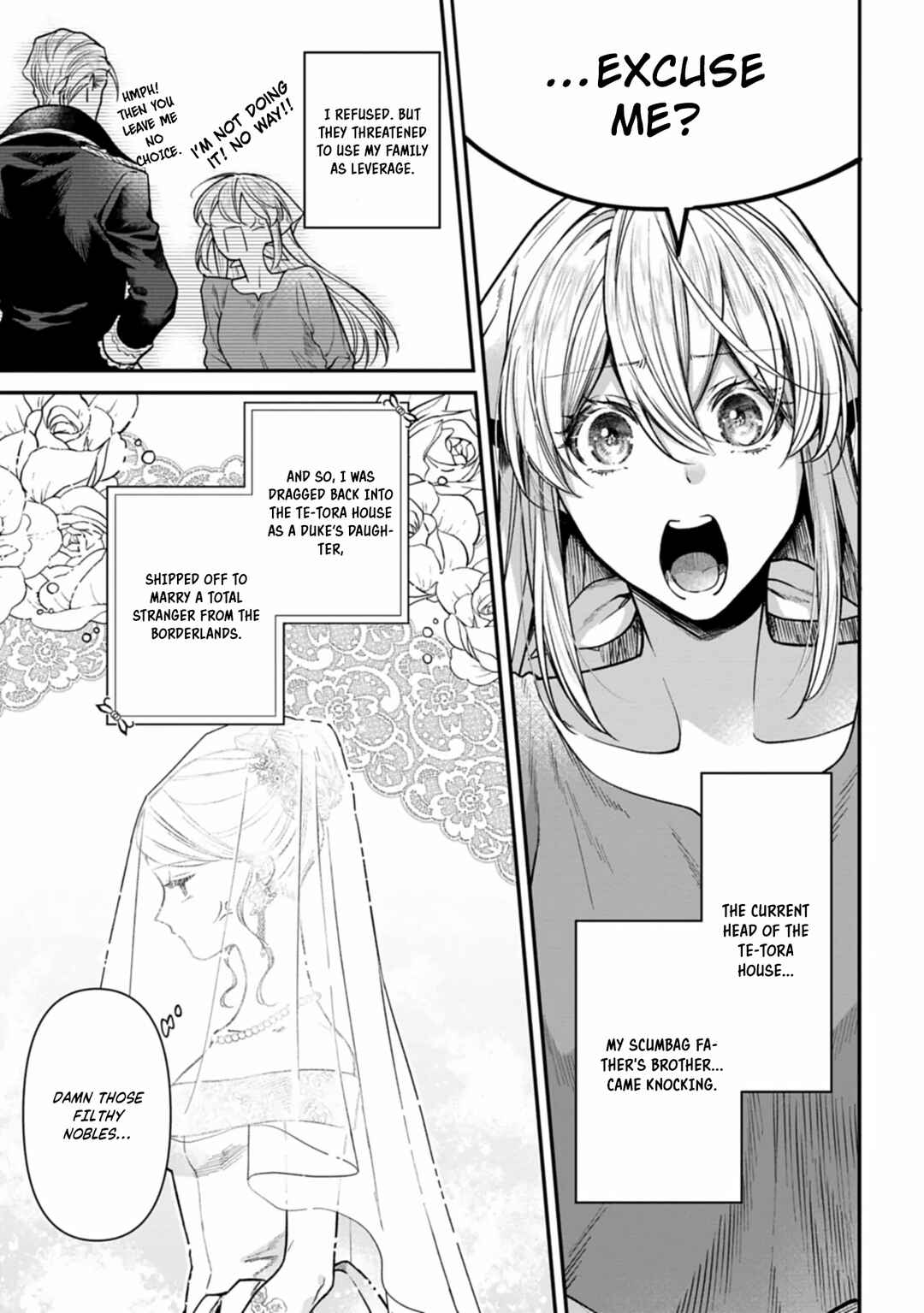 Me no Mae no Sangeki de Zense wo Omoidashitakedo, Amarini mo Mondai Yamazumi de Ippai Ippaidesu. Chapter 1 - Page 8