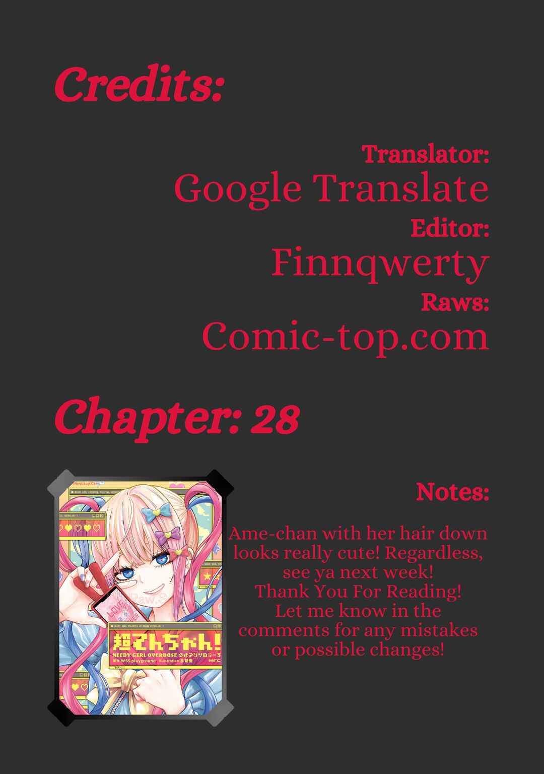 Chou Ten-chan! NEEDY GIRL OVERDOSE Koushiki Anthology Chapter 28 - Page 13