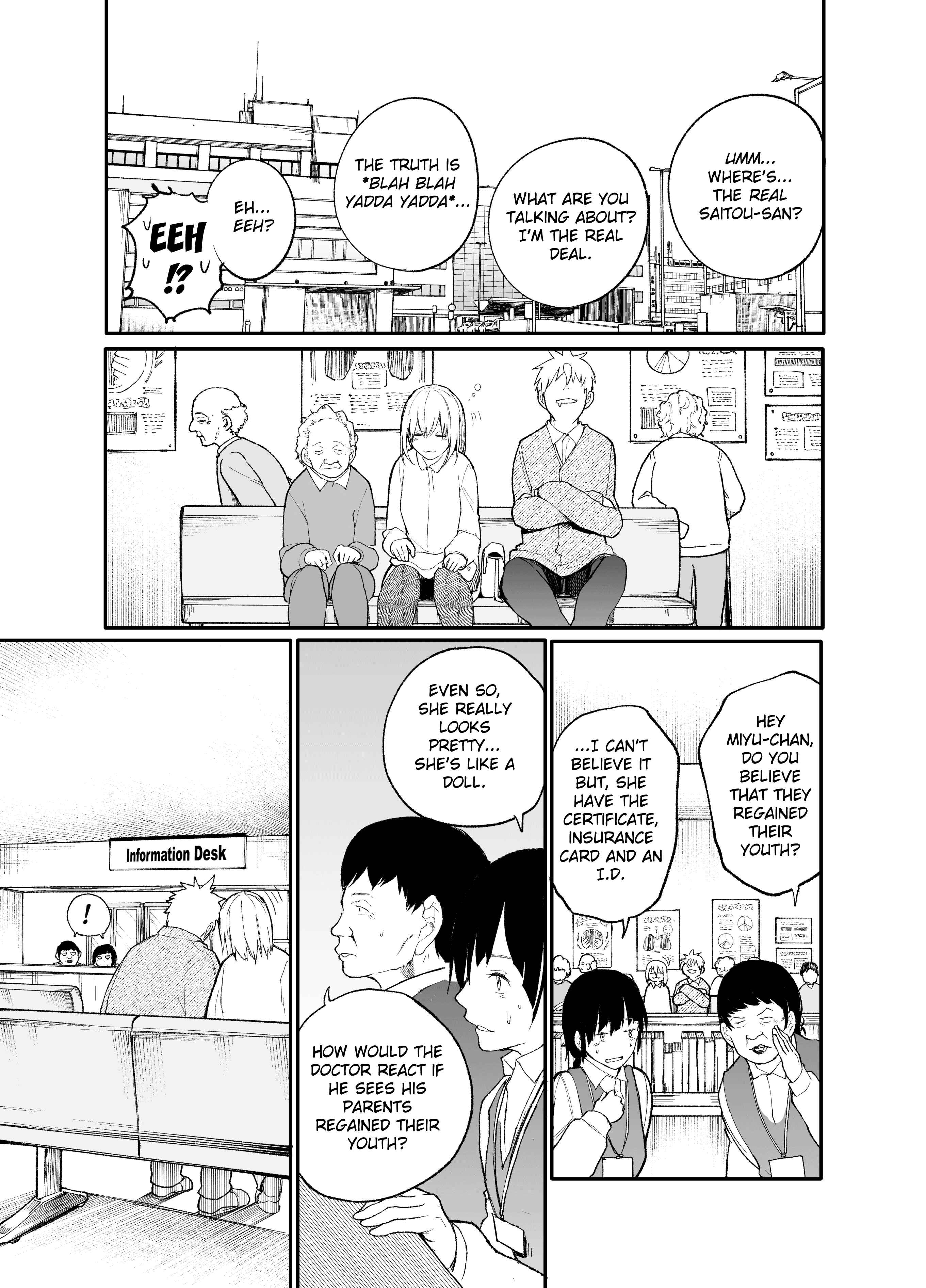 Jii-san Baa-san Wakagaeru Chapter 24 - Page 3