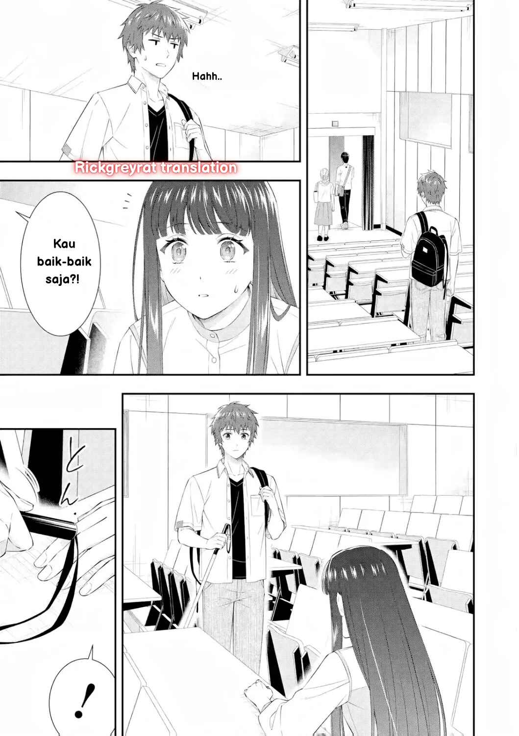 Toumei na Yoru ni Kakeru-kun to, Me ni Mienai Koi wo Shita. Chapter 2 - Page 13