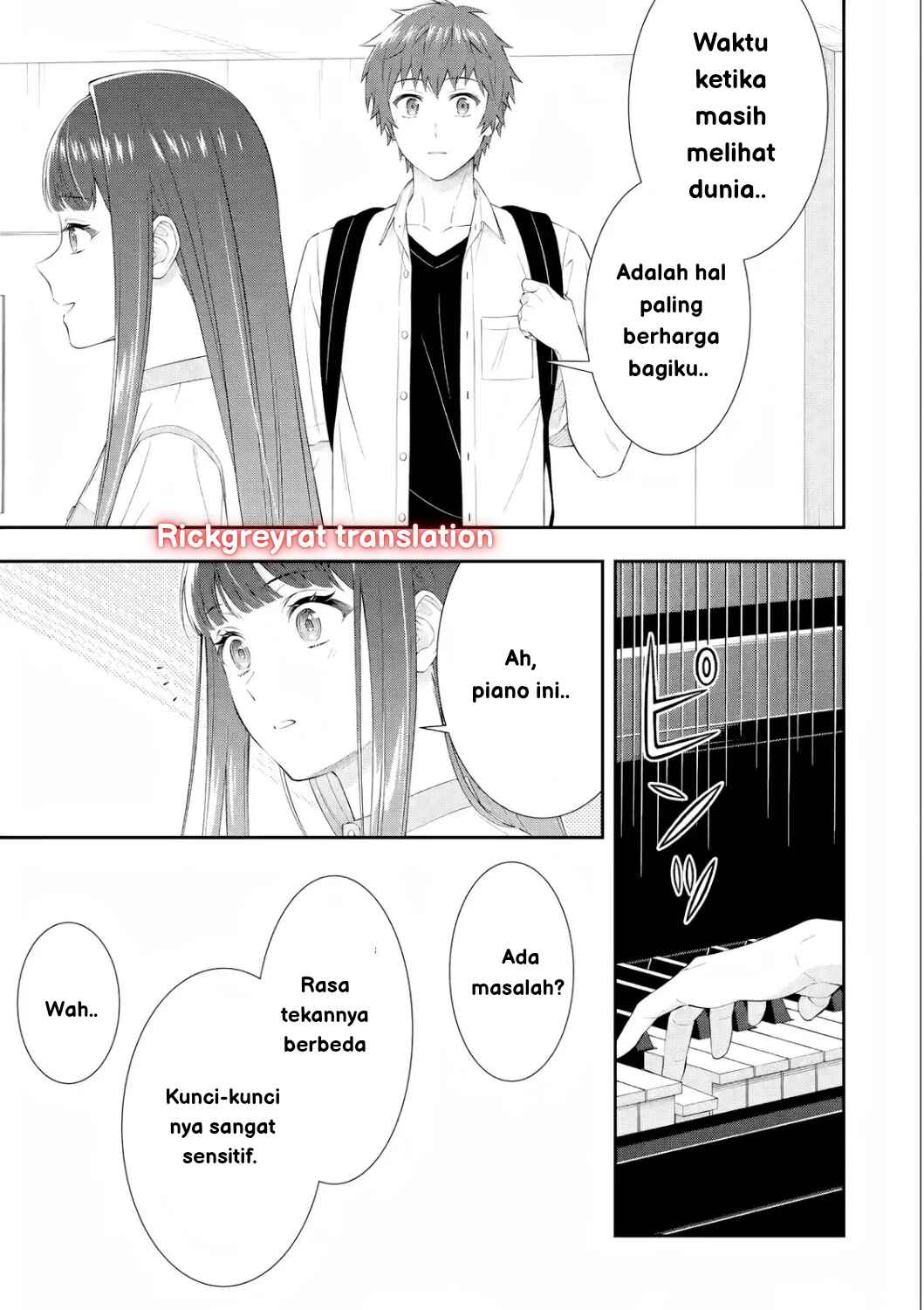Toumei na Yoru ni Kakeru-kun to, Me ni Mienai Koi wo Shita. Chapter 2 - Page 27