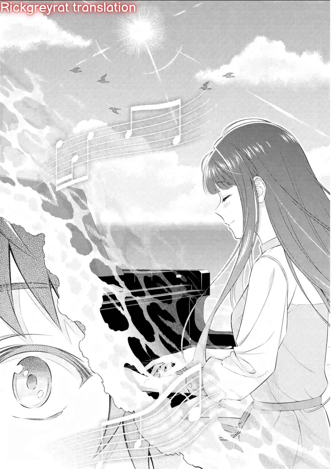 Toumei na Yoru ni Kakeru-kun to, Me ni Mienai Koi wo Shita. Chapter 2 - Page 32