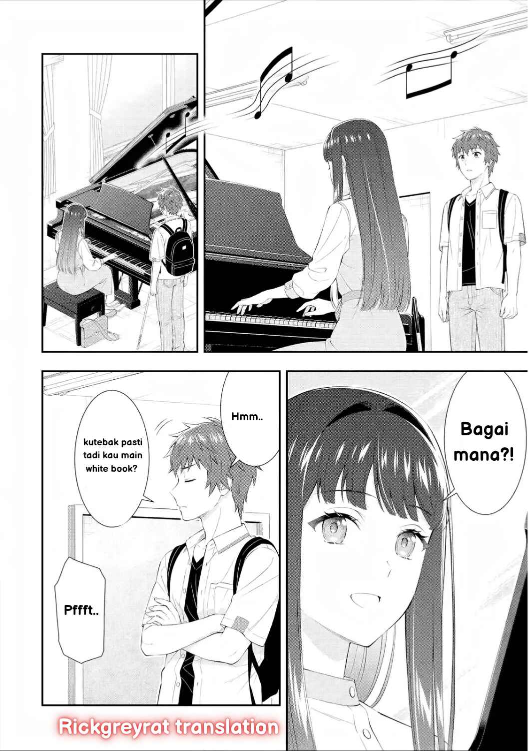 Toumei na Yoru ni Kakeru-kun to, Me ni Mienai Koi wo Shita. Chapter 2 - Page 33
