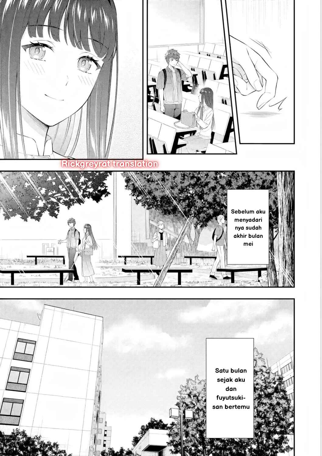 Toumei na Yoru ni Kakeru-kun to, Me ni Mienai Koi wo Shita. Chapter 2 - Page 44