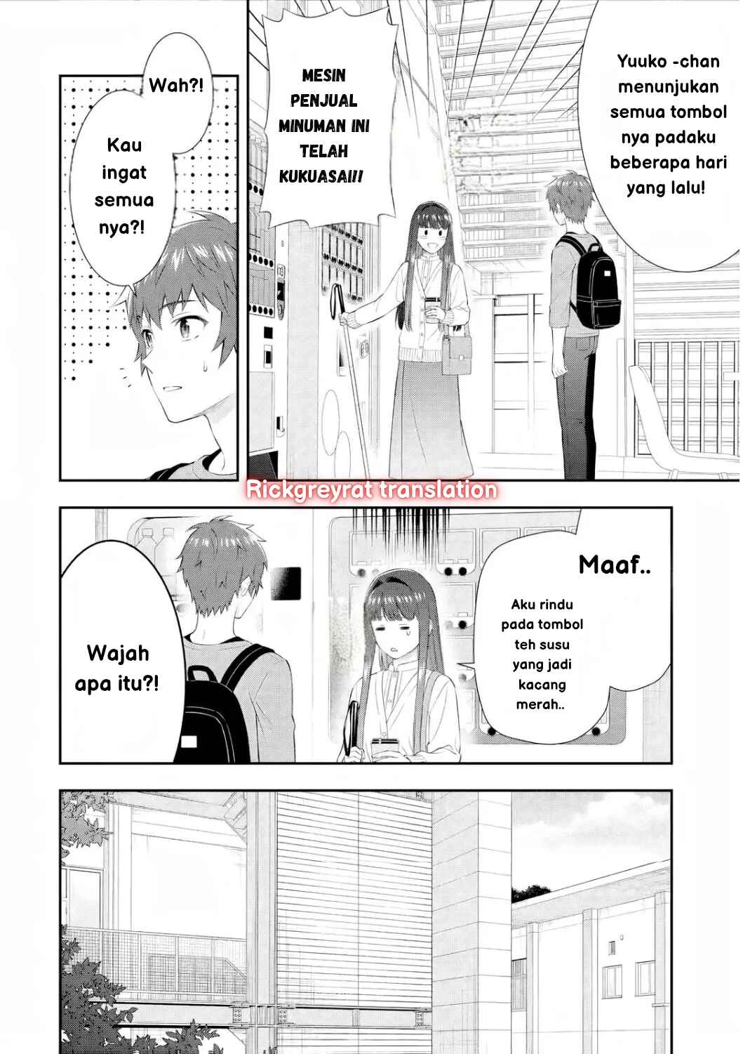 Toumei na Yoru ni Kakeru-kun to, Me ni Mienai Koi wo Shita. Chapter 2 - Page 6