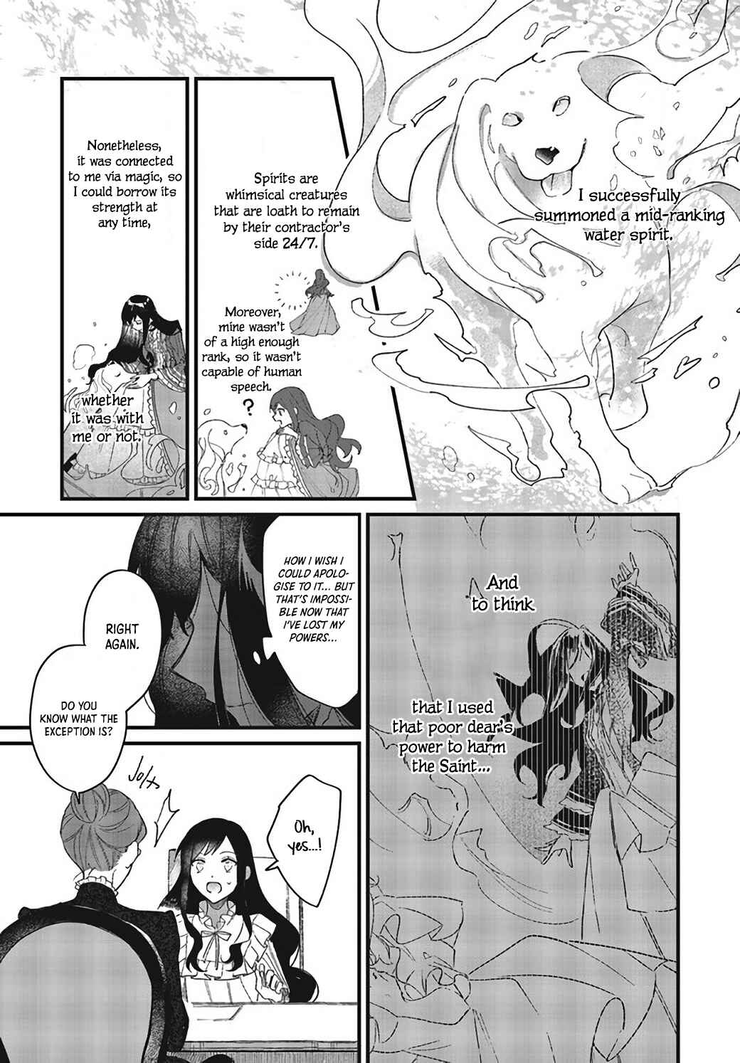 Gyakkou Shita Akuyaku Reijou wa, Naze ka Maryoku wo Ushinattanode Shinsou no Reijou ni Narimasu Chapter 4 - Page 8