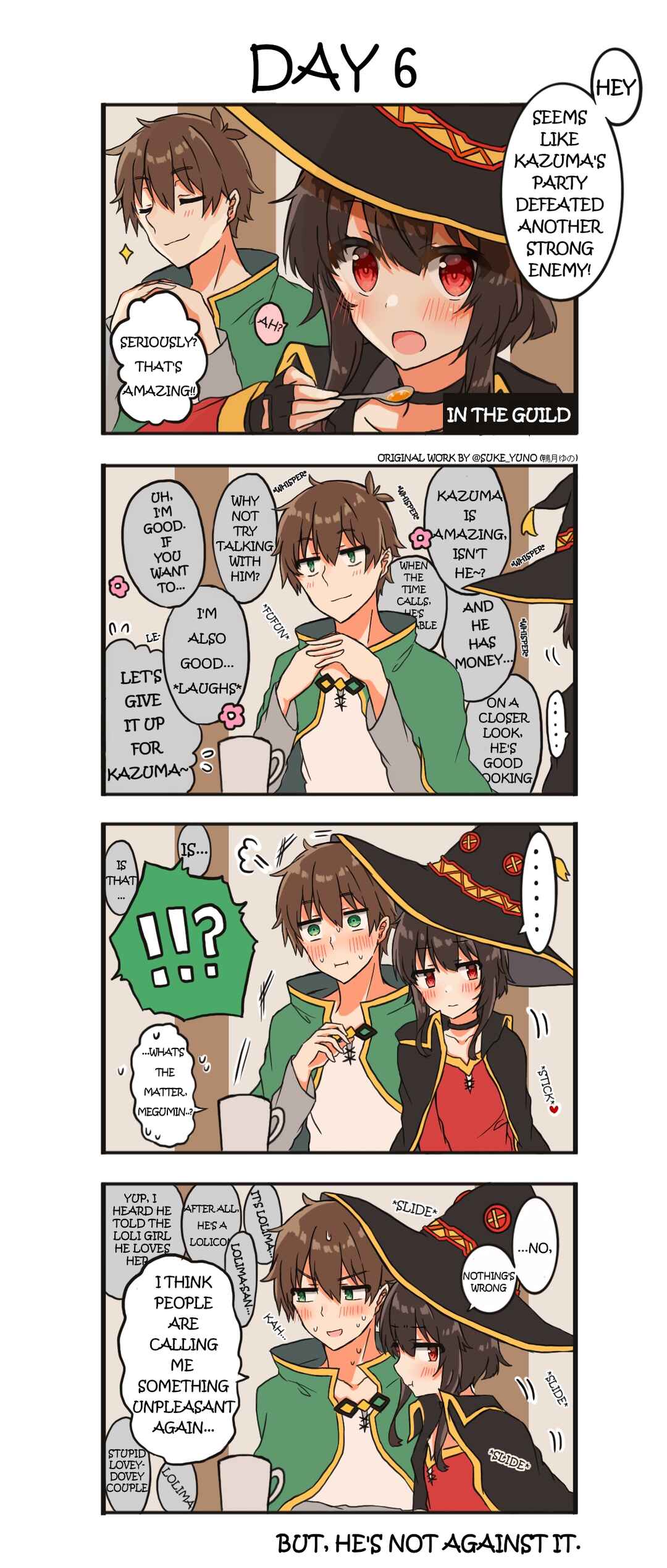Kono Subarashii Sekai ni Shukufuku wo! - A Day of KazuMegu (Doujinshi) Chapter 6 - Page 1